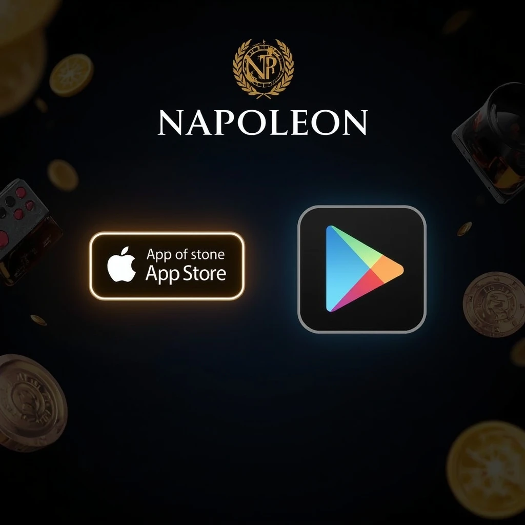 Application mobile du Napoleon Casino